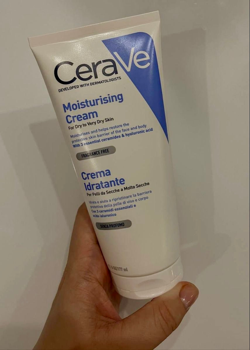 CeraVe Moisturising Cream (177ml) โ For Dry to Very Dry Skin