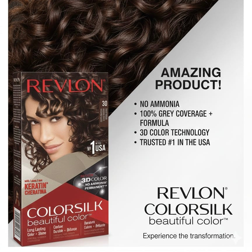 Revlon ColorSilk Hair Color -Free Long-Lasting Color | Best price in Bangladesh
