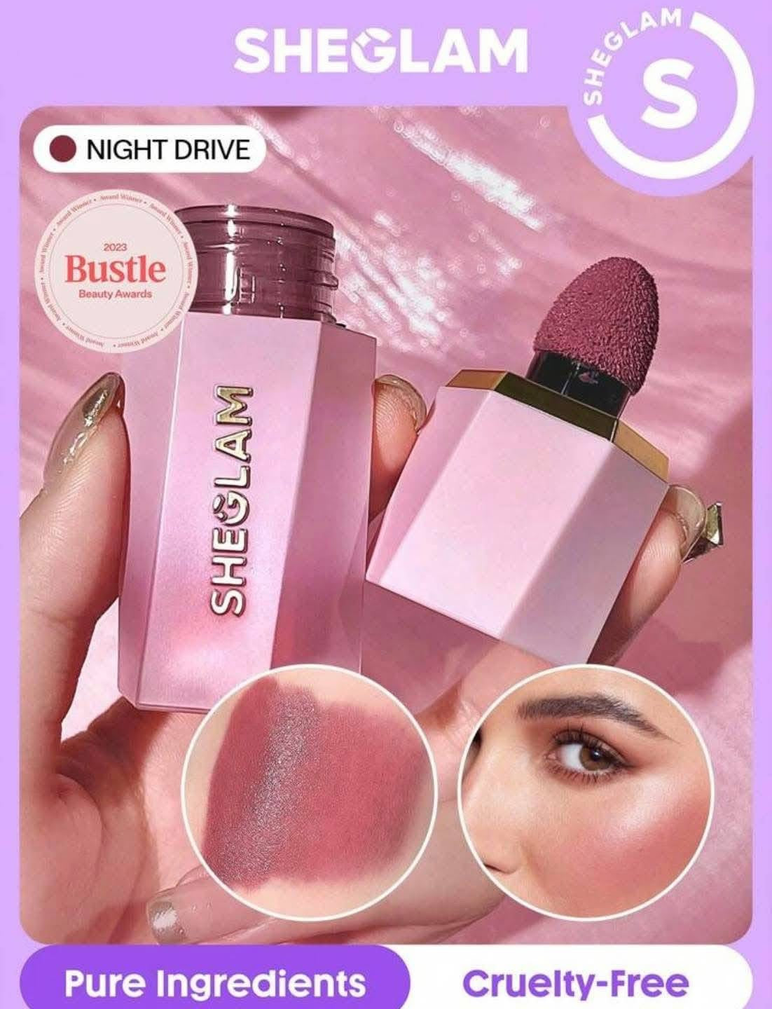 Sheglam Color Bloom Liquid Blush Matte Finish-Swipe Right 5.2ml