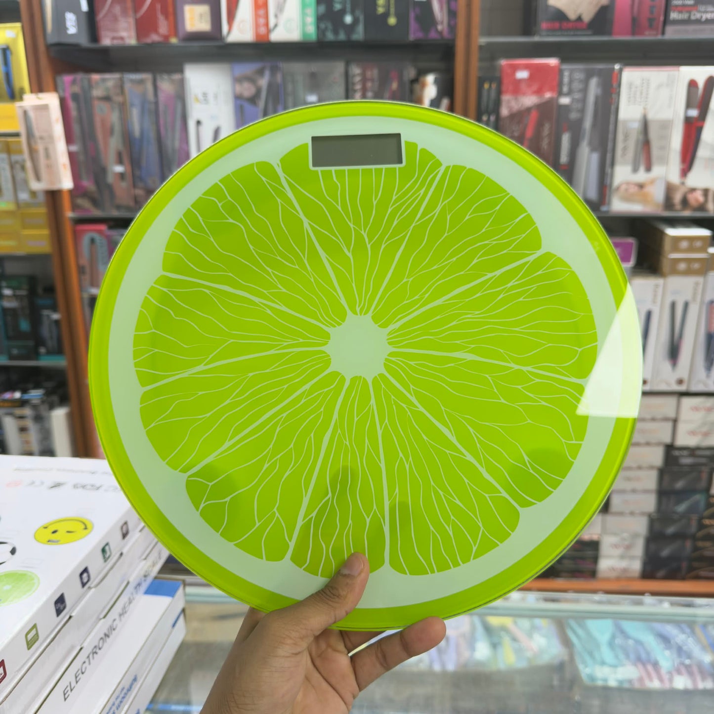 Lemon Shaped Smart Weight Scale