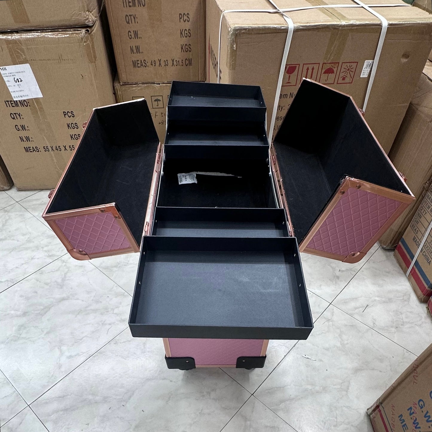 Trolley Beauty Box For professional Performance (SIZE XXL)