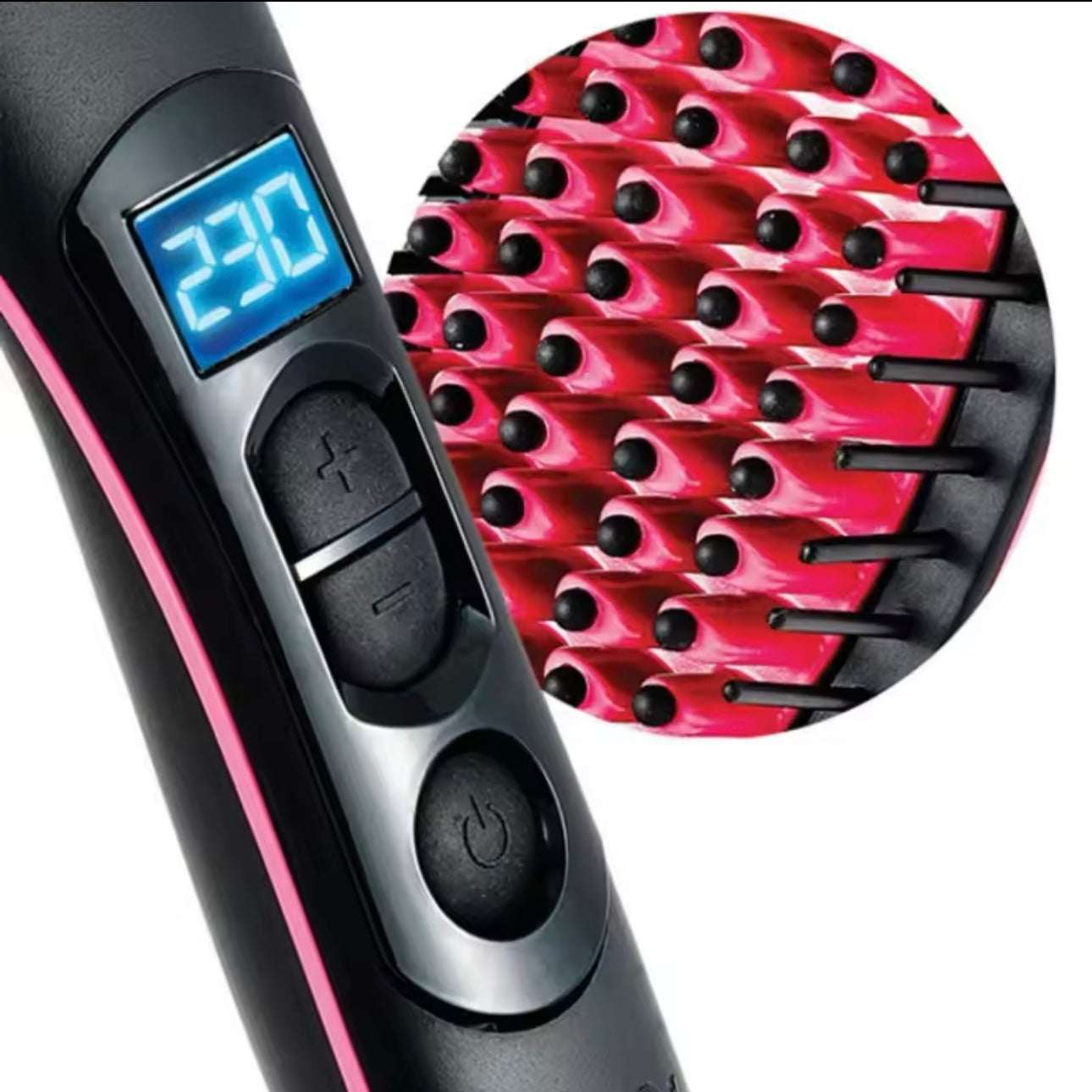 Electric Heating Professional Comb-Electric Hair Brush Straightener