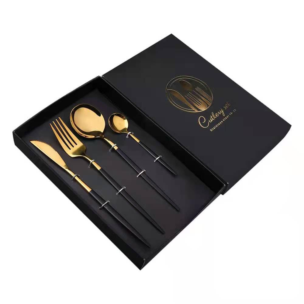 4-Piece Premium Cutlery Set with Gift Box
