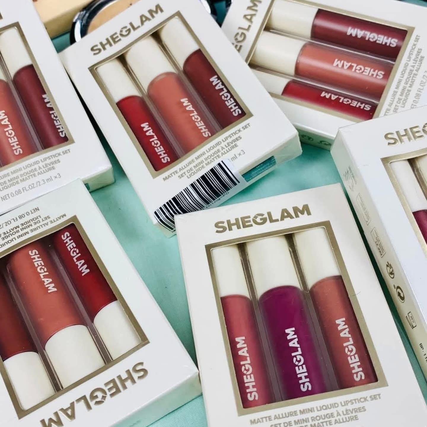 SHEGLAM Matte Allure Mini Liquid Lipstick Set