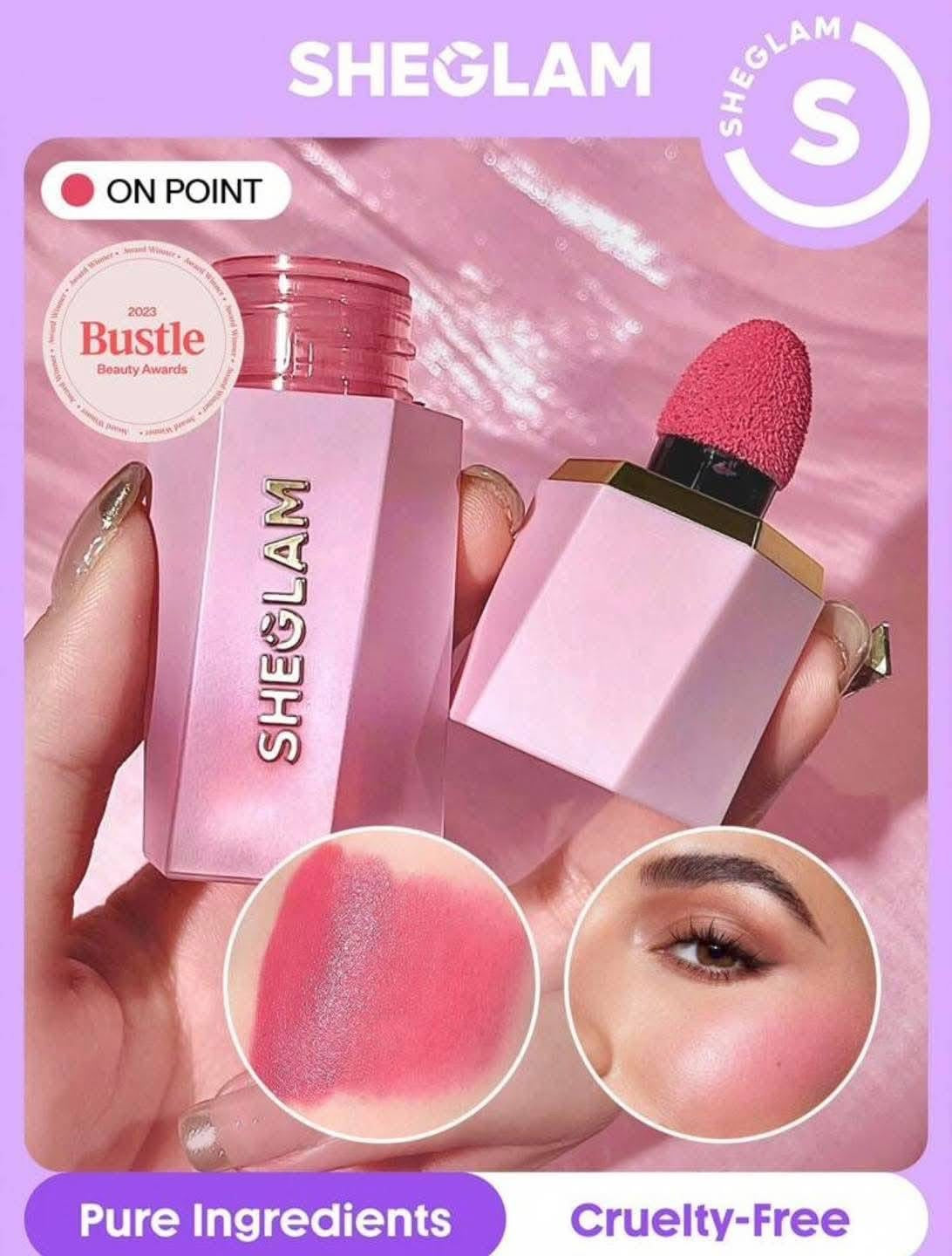 Sheglam Color Bloom Liquid Blush Matte Finish-Swipe Right 5.2ml