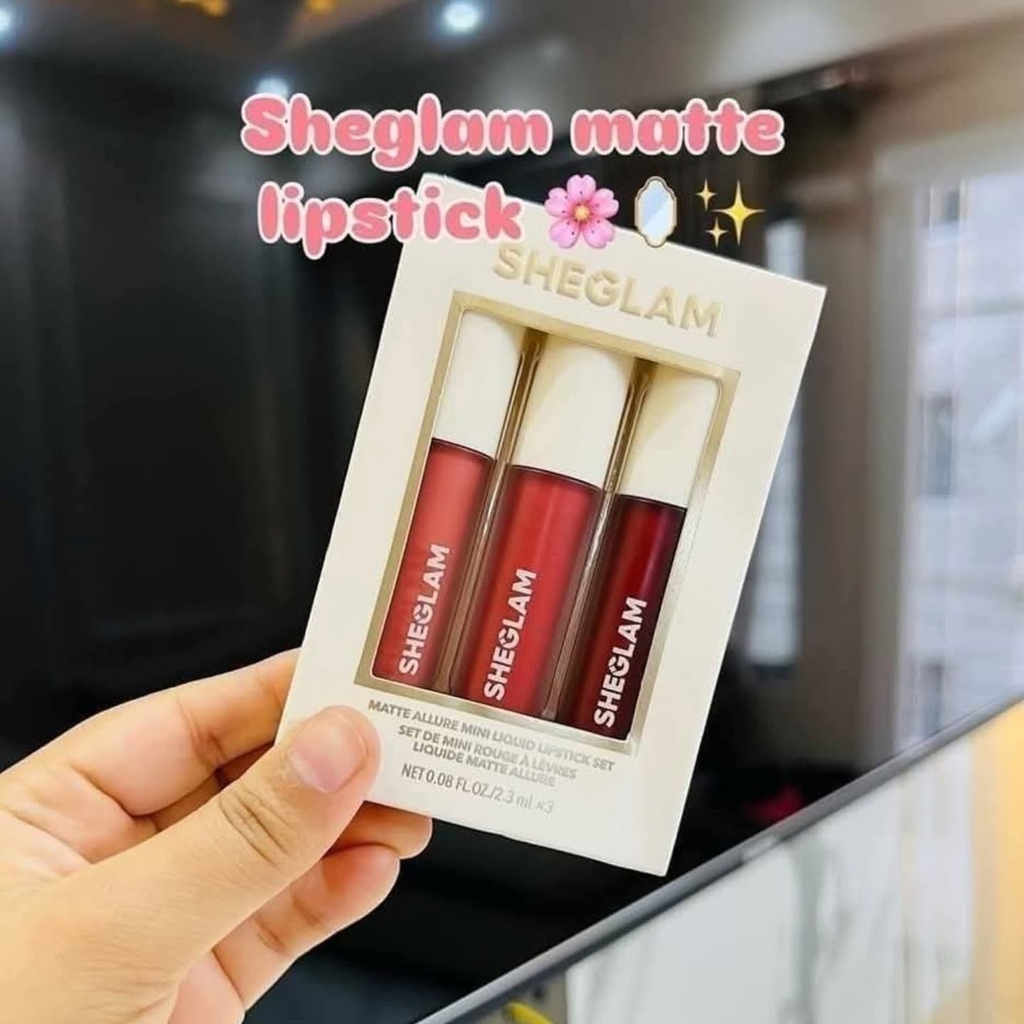 SHEGLAM Matte Allure Mini Liquid Lipstick Set