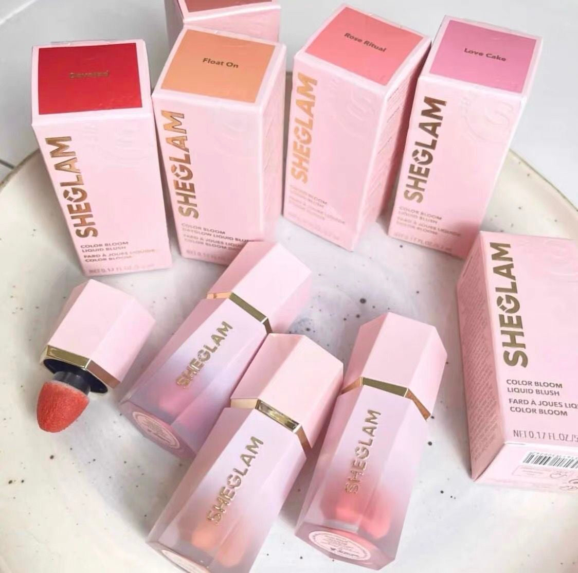 Sheglam Color Bloom Liquid Blush Matte Finish-Swipe Right 5.2ml