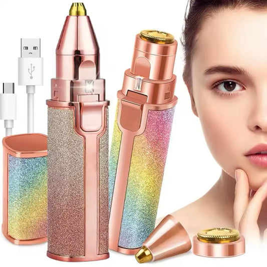Flawless Multifunctional Rechargeable Trimmer for Girls.