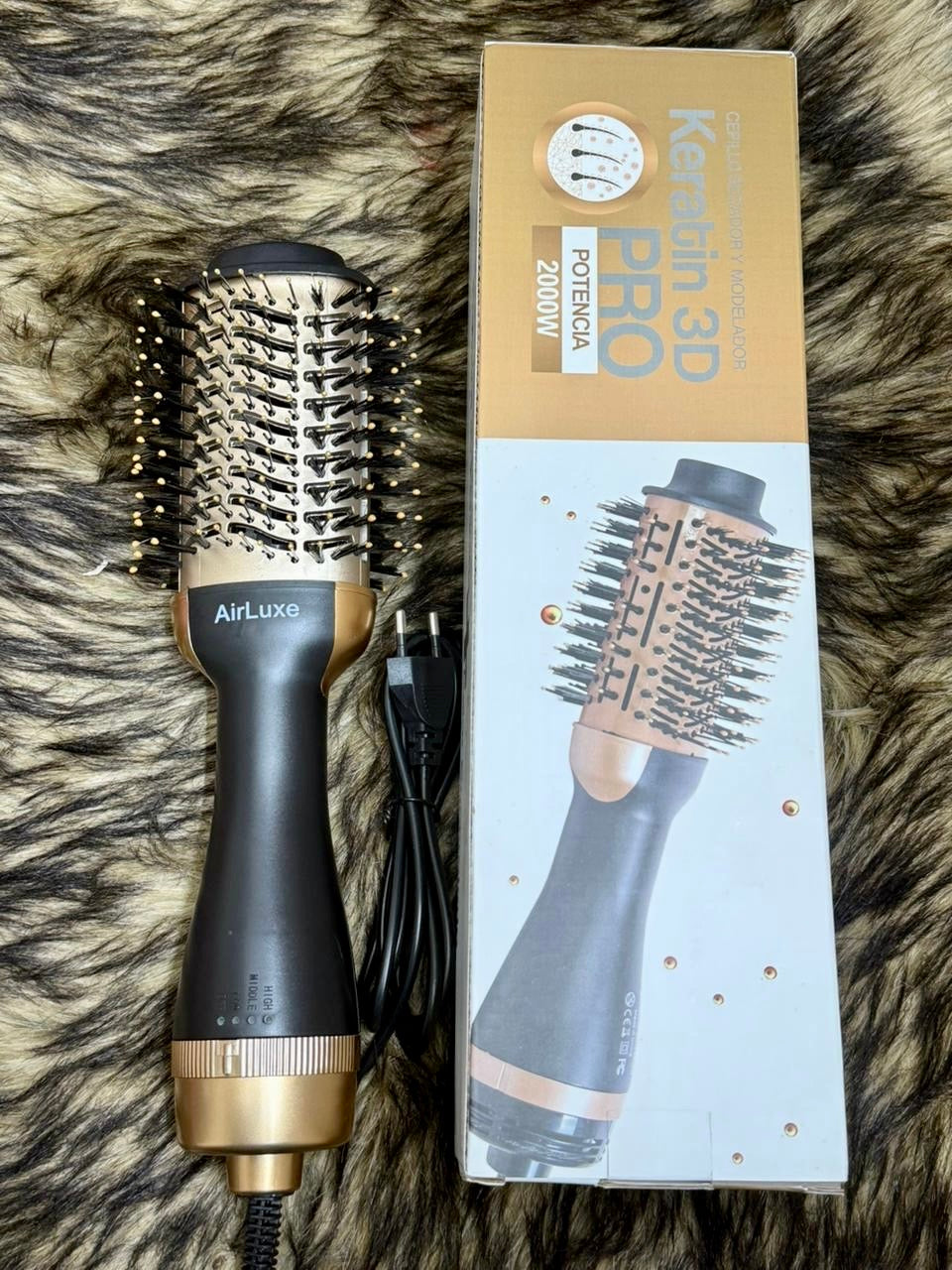 AirLuxe Professional Hair Volumizer- 4 in 1 Hot Air Brush