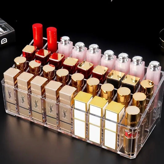 Acrylic Made Lipstick Case. 36 Grids Lipstick Organizer.