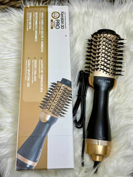 AirLuxe Professional Hair Volumizer- 4 in 1 Hot Air Brush