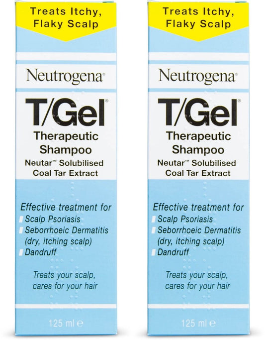 Neutrogena T/Gel Therapeutic Shampoo – For Scalp Psoriasis, Dandruff & Seborrheic Dermatitis