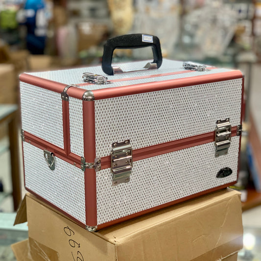 SORISE Professional Makeup Case – Large Size with Multi-Grid Storage