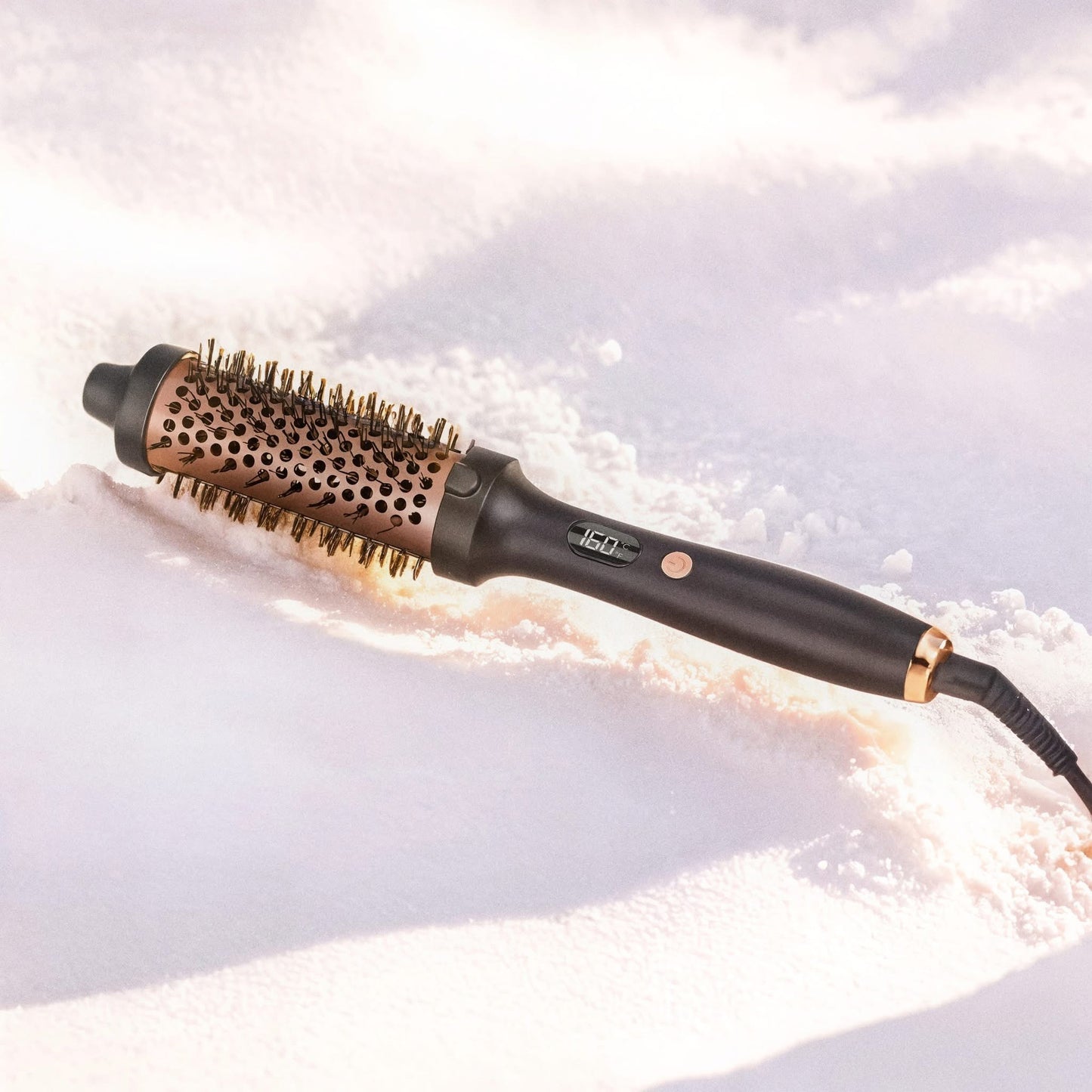 Smart Ionic Thermal Hair Brush for Volumizing