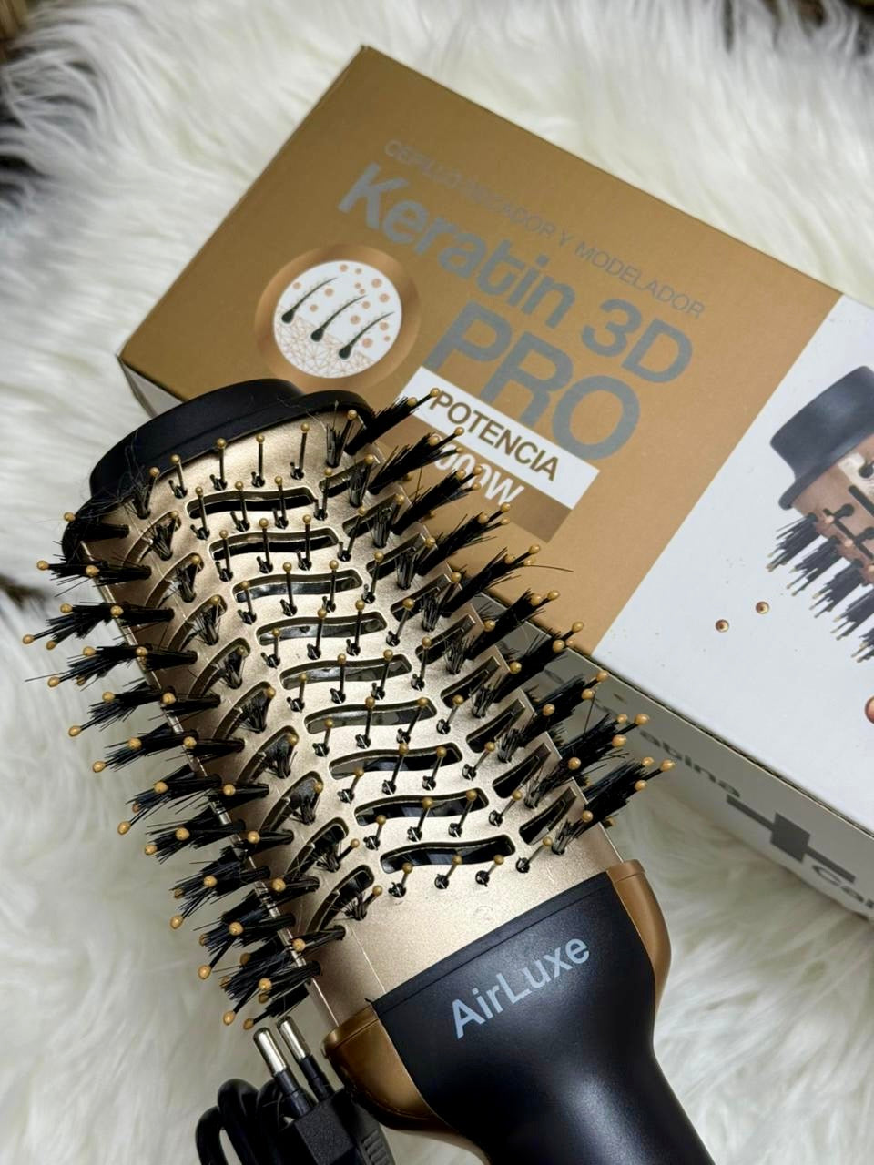 AirLuxe Professional Hair Volumizer- 4 in 1 Hot Air Brush