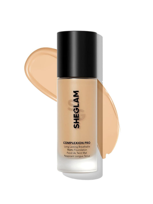 Sheglam Complexion Pro Long Lasting Breathable Matte Foundation-Sand (30ml)