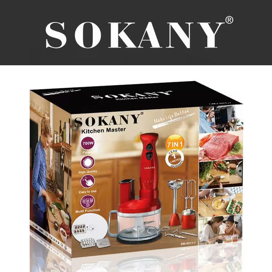 Sokany 7 in 1 Blender & Mixture: Best Price in Bangladesh