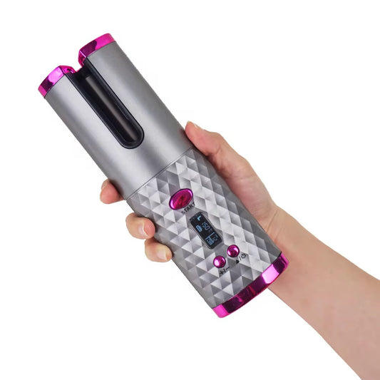 Auto Curler For Perfect Hair Styling with Rechargeable Feature.