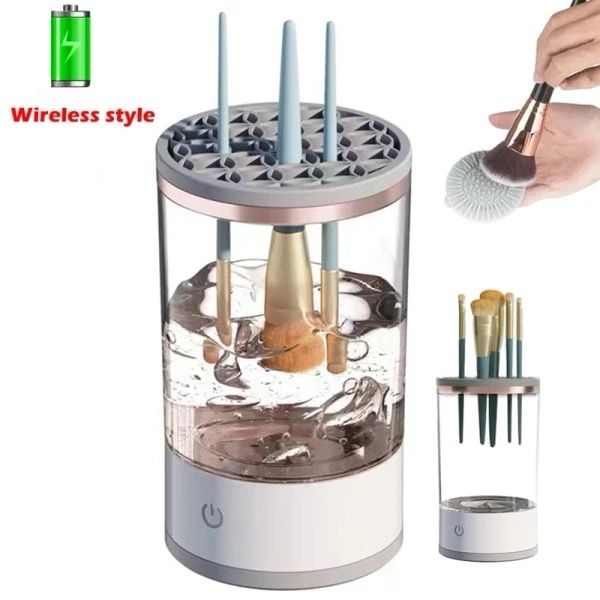 Makeup Brush Cleaning Tool-Electric Easy makeup brush Cleaning Solution